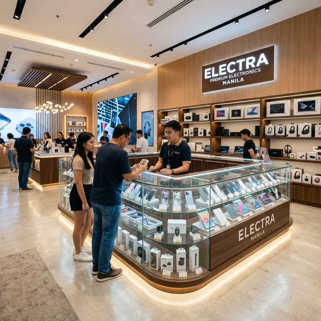 Electronics Store Display Counters