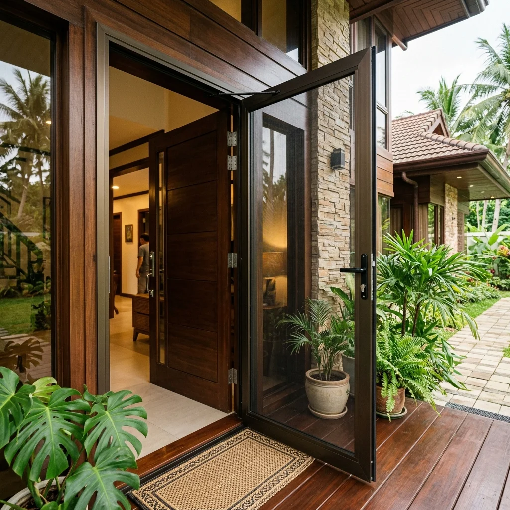 Swing Screen Main Entrance