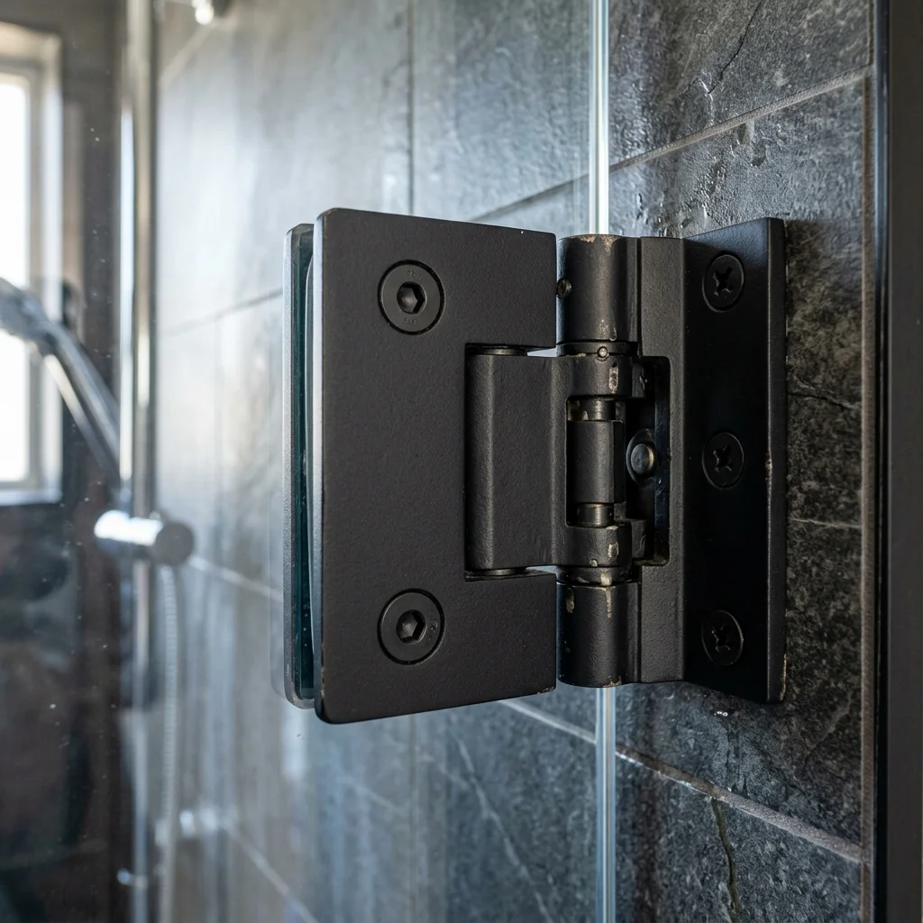 Shower Enclosure Hardware Detail