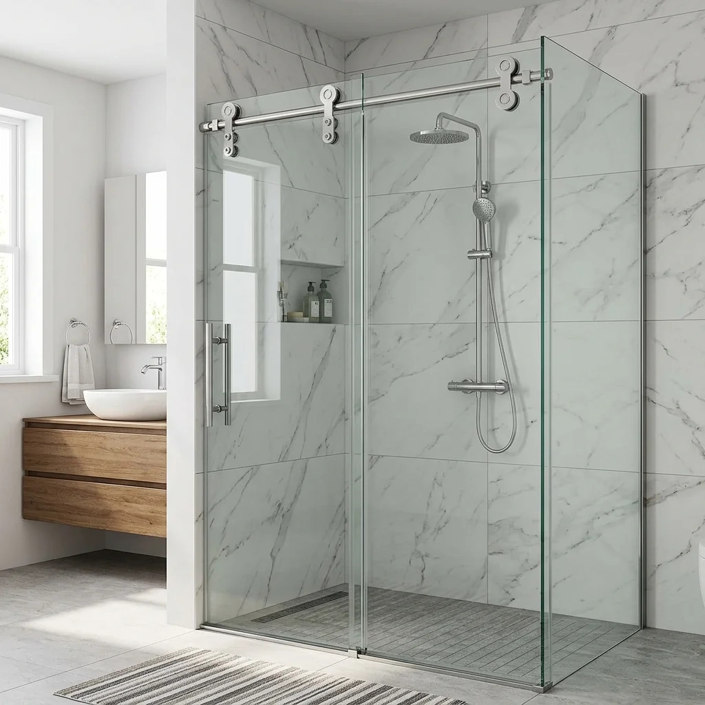 Sliding Shower Door Stainless Steel Rollers